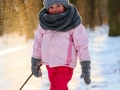 Kielce - Karczowka, 08.01.2017 r. Zimowa sesja zdjeciowa Tosi. Fot. Lukasz Zarzycki / lukaszzarzycki.pl