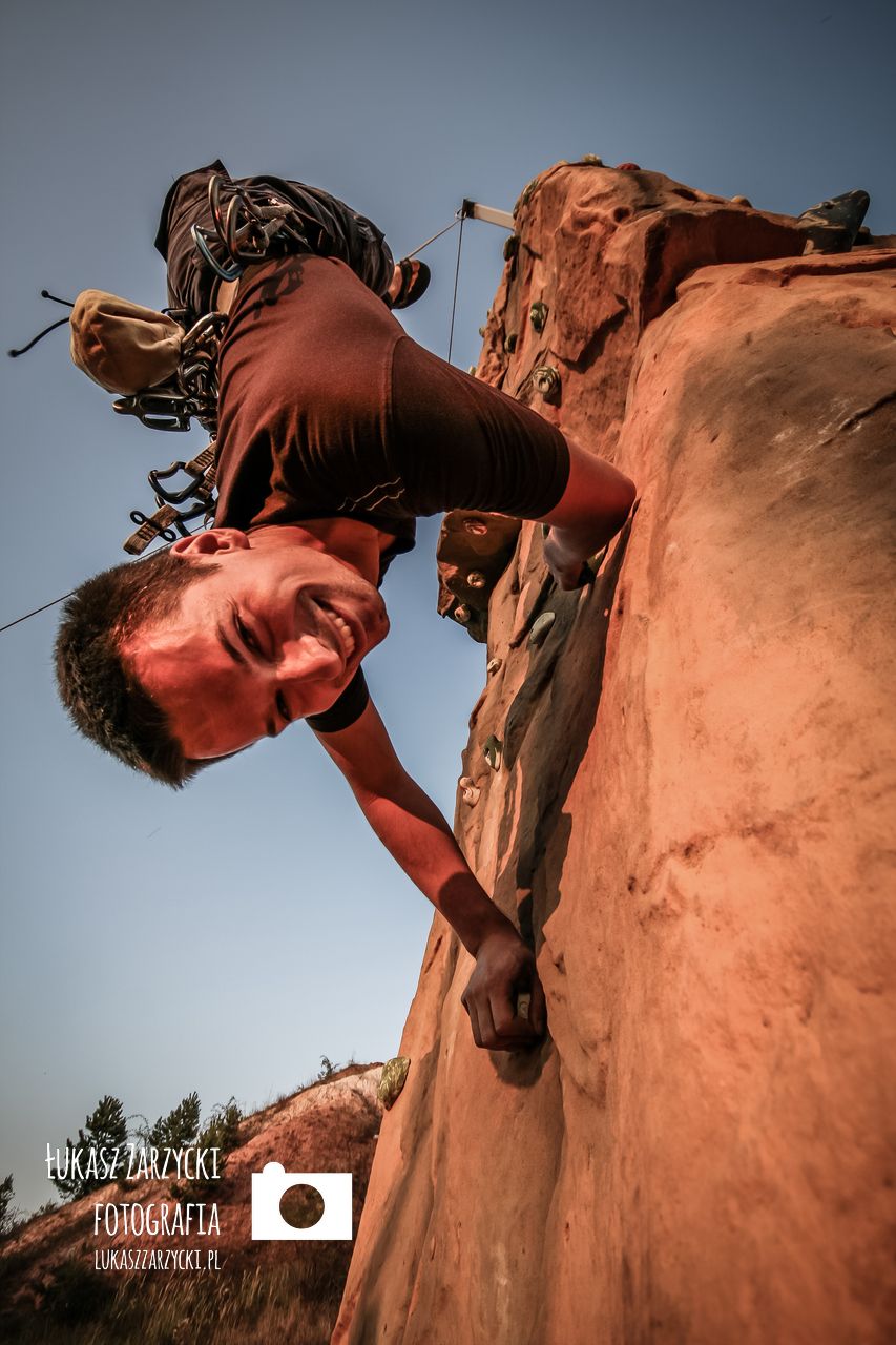 Sesja zdjęciowa Mobilnej Ścianki Wspinaczkowej Gravito Events