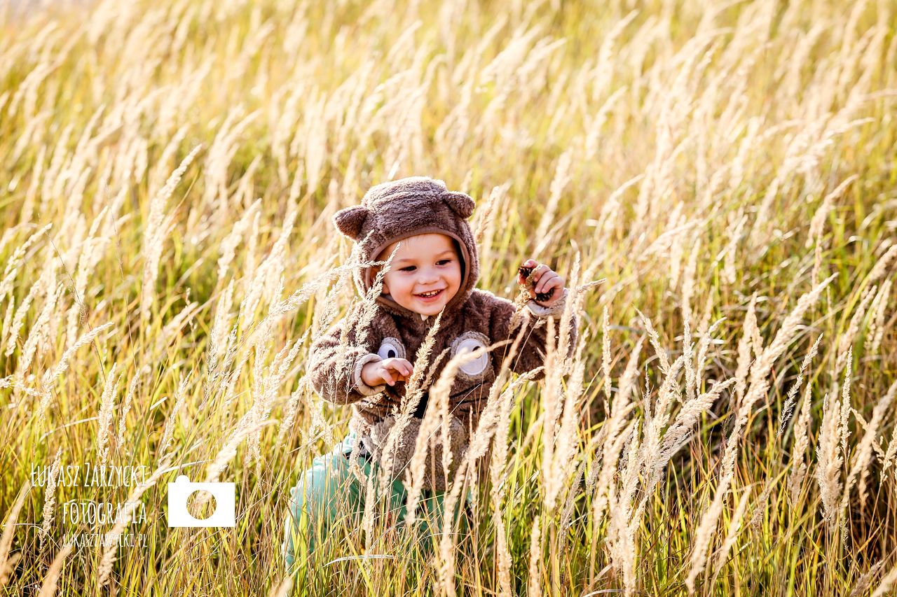 Jesienna sesja zdjęciowa Ignacego w Chęcinach